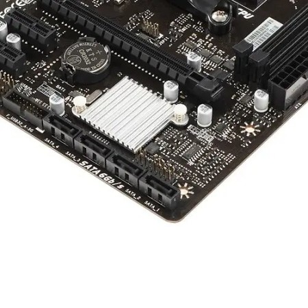 Материнская плата BIOSTAR B450MHP черный