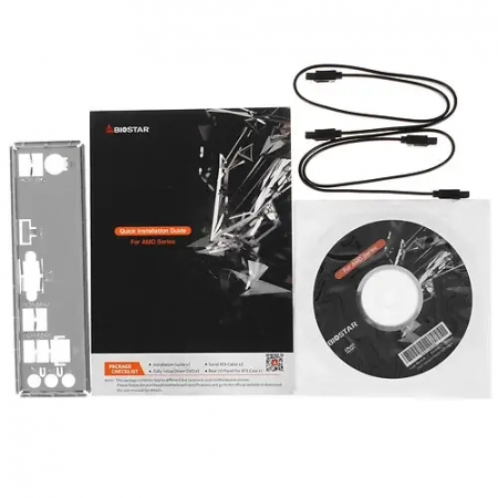 Материнская плата BIOSTAR B450MHP черный