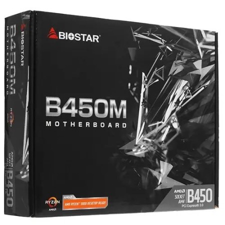 Материнская плата BIOSTAR B450MHP черный