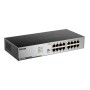 Коммутатор D-Link DES-1016D/I1A черный/серый