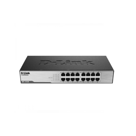Коммутатор D-Link DES-1016D/I1A черный/серый