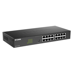 Коммутатор D-Link DGS-1016D/J1A черный