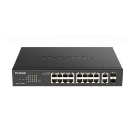 Коммутатор D-Link DGS-1100-18PV2/A3A черный