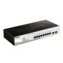 Коммутатор D-Link DGS-1210-08P/G3A черный