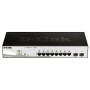 Коммутатор D-Link DGS-1210-08P/G3A черный