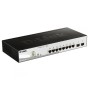 Коммутатор D-Link DGS-1210-10P/FL2A черный
