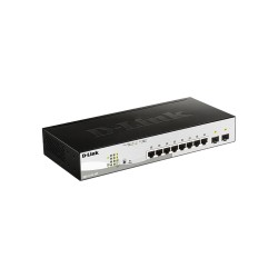 Коммутатор D-Link DGS-1210-10P/FL (DGS-1210-10P/FL2A) черный