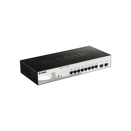 Коммутатор D-Link DGS-1210-10P/FL2A черный