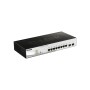Коммутатор D-Link DGS-1210-10P/FL2A черный