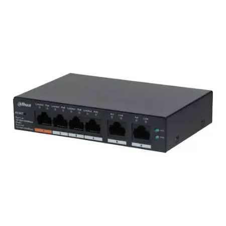 Коммутатор Dahua DH-CS4006-4GT-60 черный