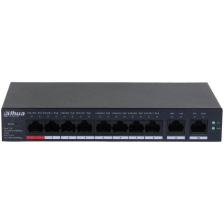Коммутатор Dahua DH-CS4010-8GT-60 черный