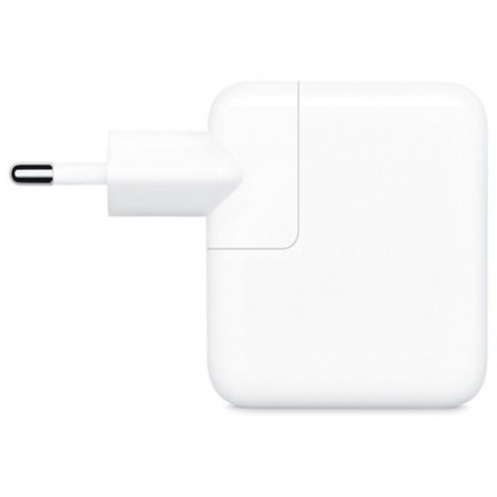 Сетевое зарядное устройство Apple 35W Dual USB-C Port Power Adapter (MW2K3ZM/A) белый