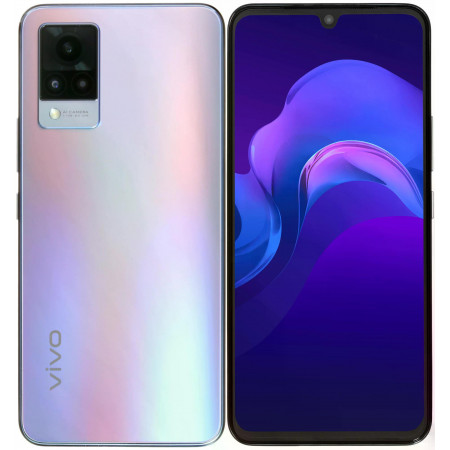 Смартфон Vivo V21 (V2066) (NFC) 8 ГБ/128 ГБ голубой (Sunset Dazzle)