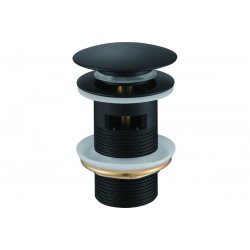 Донный клапан Haiba HB67-7 черный