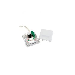 Настенная абонентская розетка 3M XS003800660 8686 FTTH WALL OUTLET (XS003800660) белый