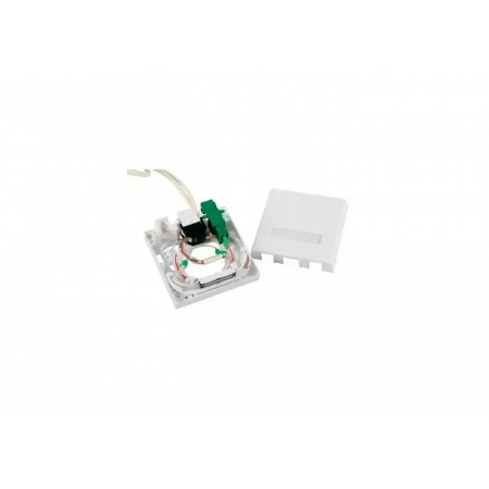 Настенная абонентская розетка 3M XS003800660 8686 FTTH WALL OUTLET (XS003800660) белый