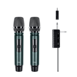 Микрофон ttec Wireless 2 way (2MFS01S) зеленый