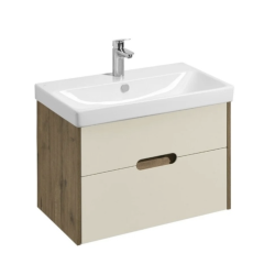Тумба под раковину AQUATON Оливия 80 (1A283101OLVG0) (БЕЗ РАКОВИНЫ) дуб