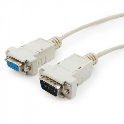 Кабель DB9 Cablexpert CC-133-6-N 1.8 м белый