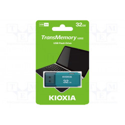 32 ГБ USB Флеш-накопитель KIOXIA U202 (LU202L032GG4) голубой