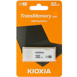 32 ГБ USB Флеш-накопитель KIOXIA Hayabusa U301 (LU301W032GG4) белый