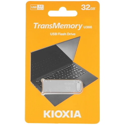 32 ГБ USB Флеш-накопитель KIOXIA Biwako U366 (LU366S032GG4) серебристый