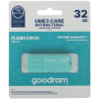 32 ГБ USB Флеш-накопитель Goodram UME3 Care (UME3-0320CRR11) бирюзовый