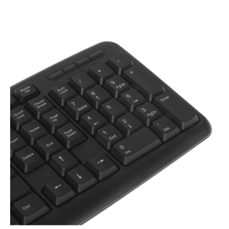 Клавиатура + мышь проводная Canyon SET-1 (CNE-CSET1-RU) черный