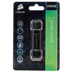 256 ГБ USB Флеш-накопитель Corsair Survivor Stealth (CMFSS3B-256GB) черный
