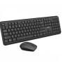 Клавиатура + мышь беспроводная CANYON SET-W20 EN (CNS-HSETW02-HU) черный