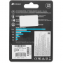 256 ГБ USB Флеш-накопитель Corsair Flash Voyager Slider X1 (CMFSL3X1-256GB) черный