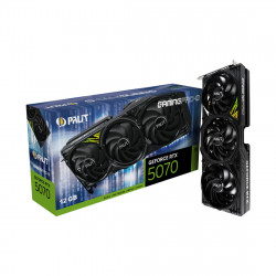 Видеокарта Palit GeForce RTX 5070 GamingPro S (NE75070019K9-GB2050U) 12 Гб черный