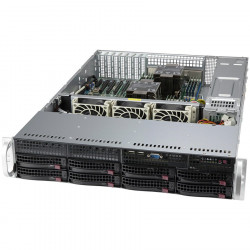 Сервер Supermicro CSE-825BTQC-R1K23LPB серый
