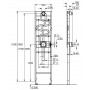 Инсталляция для душа GROHE Rapido DUO (1039949990) синий