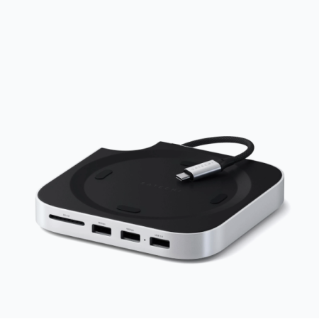 Док-станция Satechi Mac Mini M4 (ST-GNMMES) белый