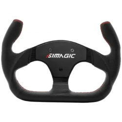 Игровой руль SIMAGIC P-325C (P-325C(LEATHER)) черный
