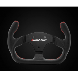 Игровой руль SIMAGIC P-325C (P-325C(LEATHER)) черный