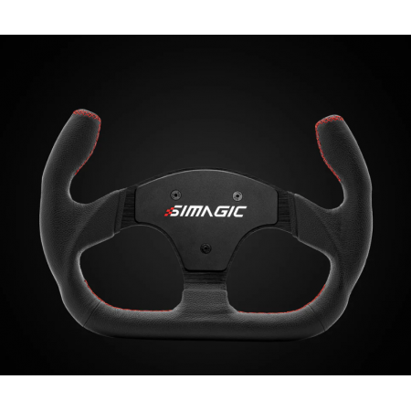 Игровой руль SIMAGIC P-325C (P-325C(LEATHER)) черный