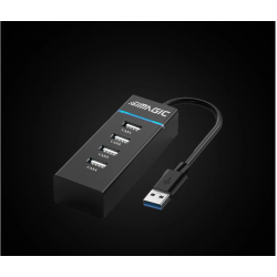 usb хаб SIMAGIC Wheelbase USB Extender (P-E114) черный