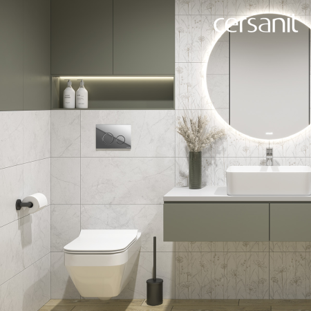 Инсталляция для унитаза CERSANIT CREA SQUARE CO DPL EO slim (64443) синий