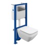 Инсталляция для унитаза CERSANIT CREA SQUARE CO DPL EO slim (64443) синий