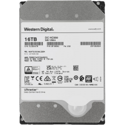 16 ТБ Жесткий диск Western Digital Ultrastar DC HC550 (WUH721816AL5204) серый