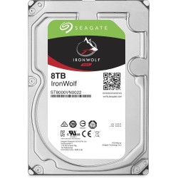 8 ТБ Жесткий диск Seagate IronWolf (ST8000VN002) серый