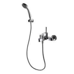 Смеситель BRAVAT SPRING (F679113C-B) серебристый
