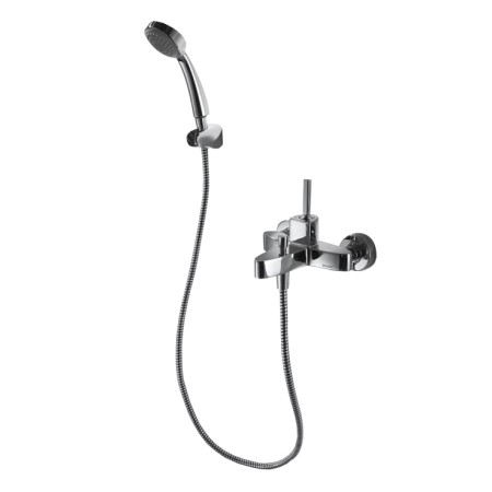 Смеситель BRAVAT SPRING (F679113C-B) серебристый