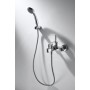 Смеситель BRAVAT SPRING (F679113C-B) серебристый