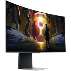 34" Монитор Samsung Odyssey G8 (LS34DG852SIXCI) серебристый