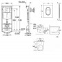 Инсталляция для душа GROHE Euro Ceramic (39536000) белый