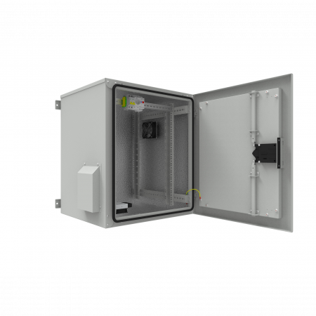 19" Шкаф уличный всепогодный Pixietech PXT-OWC-156060 серый 15U 750×600×600 мм