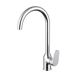Смеситель BRAVAT ELER (F7191238CP-RUS) серебристый